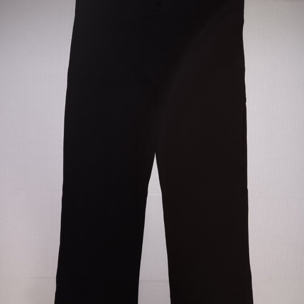 BETABRAND CLASSIC DRESS PANTS YOGA PANTS BOOTCUT BLACK - Picture 3 of 15